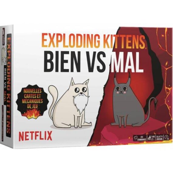 EXPLODING KITTENS EL BIEN CONTRA EL MAL